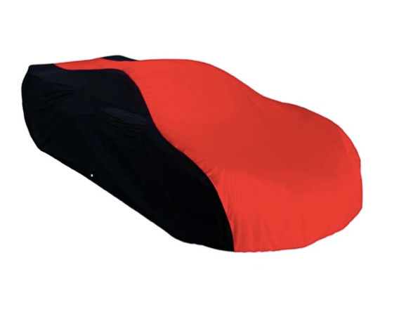2020-2025 Corvette C8 SR1 Performance Ultraguard Plus Indoor/Outdoor Car Cover - Red/Black