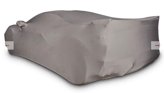 2020-2025 Corvette C8 SR1 Performance Ultraguard Stretch Satin Indoor Car Cover - Grey