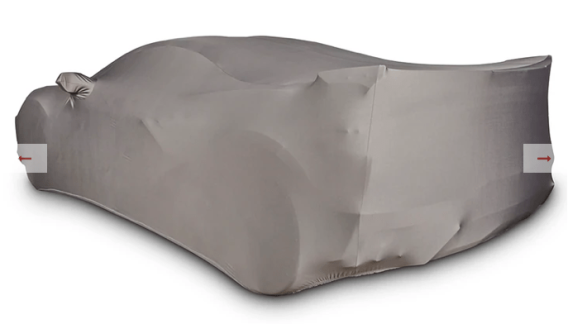 2020-2024 Corvette C8 SR1 Performance Ultraguard Stretch Satin Indoor Car Cover - Grey