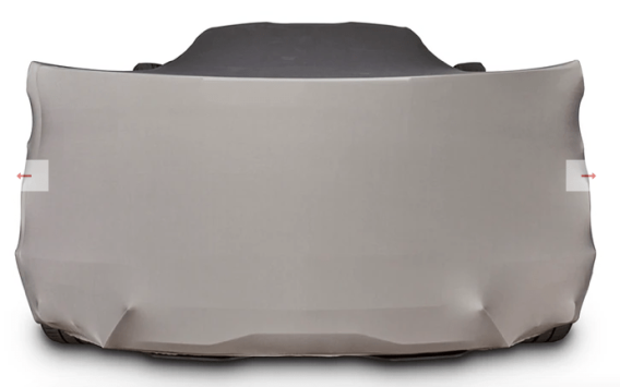 2020-2025 Corvette C8 SR1 Performance Ultraguard Stretch Satin Indoor Car Cover - Grey
