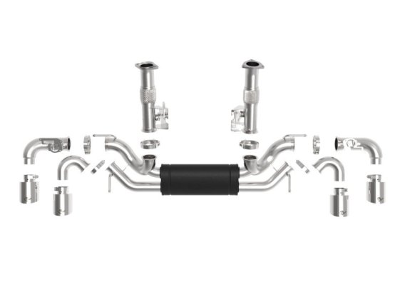 2020-2023 C8 Corvette aFe Mach Force XP Exhaust System w/Polished Tips