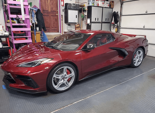 2020-2025 Corvette C8 AGM Carbon Fiber Rocker Panel Extensions