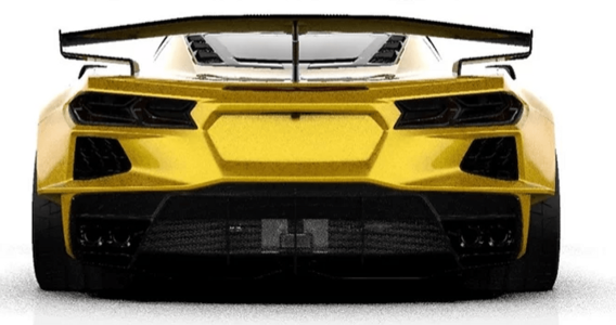 2020-2025 Corvette C8 AGM Carbon Fiber Hyper-GT Rear Spoiler