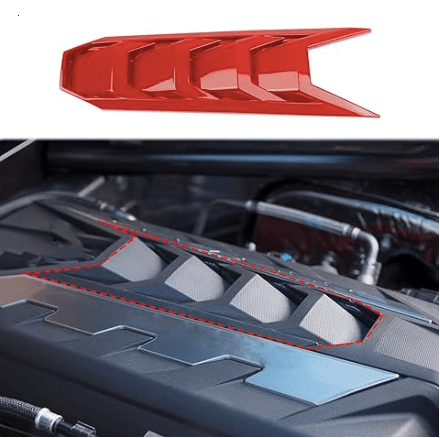 2020-2024 Corvette C8 Carbon Fiber Engine Cover Trim Panel