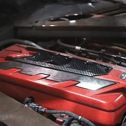 2020-2025 Corvette C8 Carbon Fiber Engine Cover Trim Panel