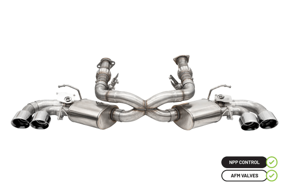 2020-2025 Corvette C8 Corsa 3" Quad Exhaust 21106