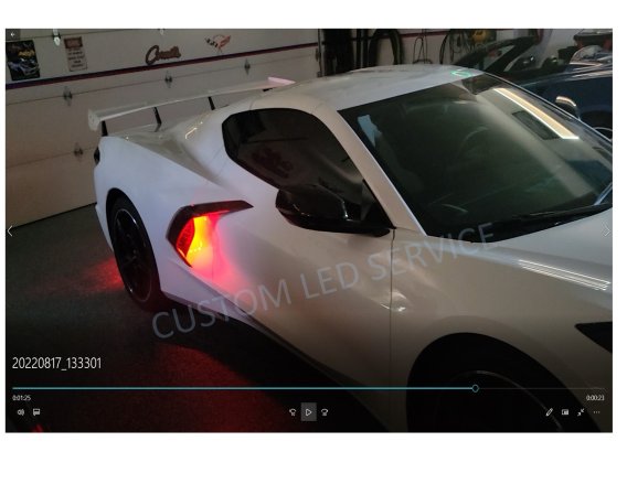 2020-2023 C8 Corvette Convertible Level 1 RGB LED System