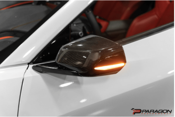 2020-2025 Corvette C8 Sequential Led Mirror Cap Turn Signals