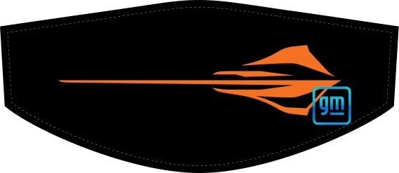 2020-2023 C8 Corvette Trunk Cover w/Stingray Logo in Factory Colors