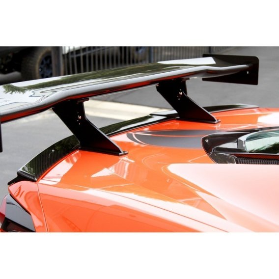 2020-2023 Corvette C8 APR Carbon Fiber GTO-500 71" Adjustable Wing w/o Delete