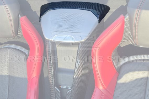 2020-2023 Corvette C8 Carbon Fiber Convertible Interior Waterfall Speaker Grille