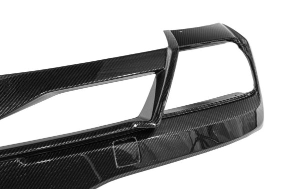 2020-2025 Corvette C8 Carbon Fiber Rear Bumper Lower Diffuser Quad Exit Cover