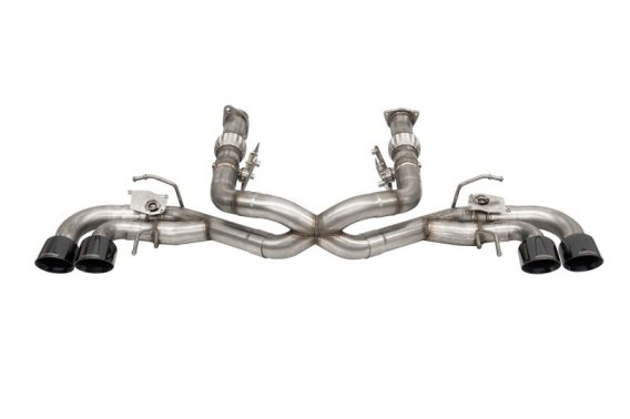 2020-2025 Corvette C8 Corsa 3" Quad Exhaust 21106BLK w/Black Tips