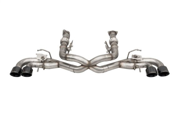 2020-2024 Corvette C8 Corsa 3" Quad Exhaust 21106BLK w/Black Tips