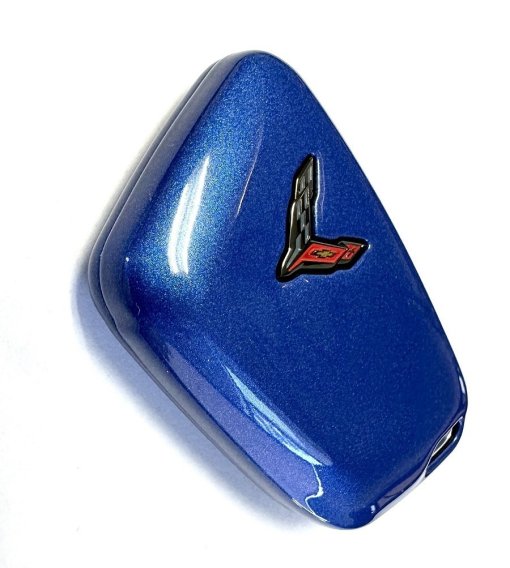 2020-2024 C8 Corvette Body Color Painted Key Fob Cover