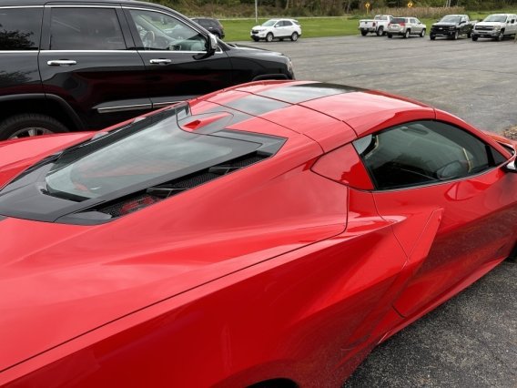 2020-2024 Corvette C8 Painted Side Quarter Window Overlays