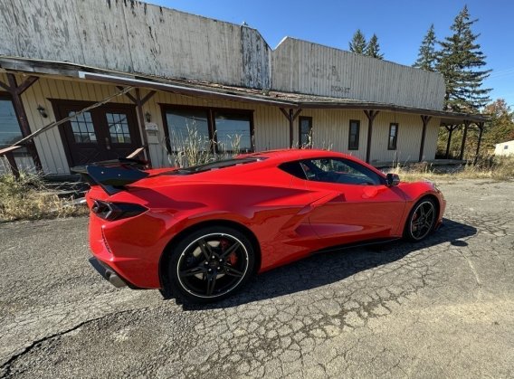 2020-2024 C8 Corvette Z06 Style Side Rockers Skirts for Stingray