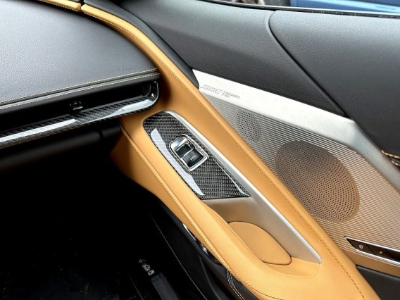 2020-2024 Corvette C8 Carbon Fiber Door Switches Overlays