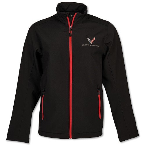 C8 Corvette Mens Matrix Soft Shell Jacket