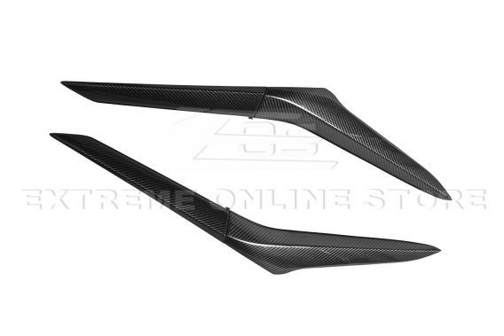 2023-2024 C8 Corvette Z06 Carbon Fiber Side Fender Vent Door Garnish