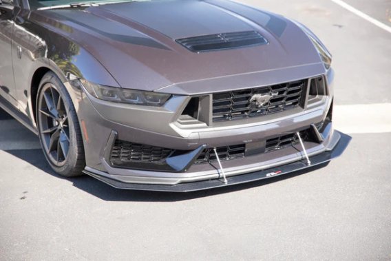 2024 Ford Mustang Dark Horse Base Front Splitter Carbon Fiber
