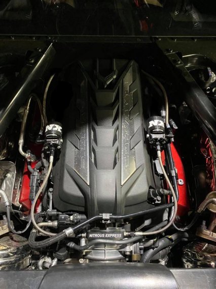 2020-2024 C8 Corvette Nitrous Express LT2 Nitrous Plate System -No Bottle
