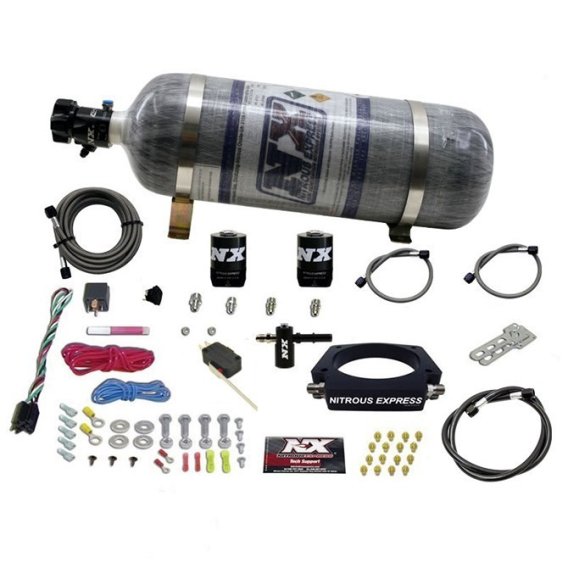 2020-2024 C8 Corvette Nitrous Express LT2 Nitrous Plate System-12Lb Carbon Bottle