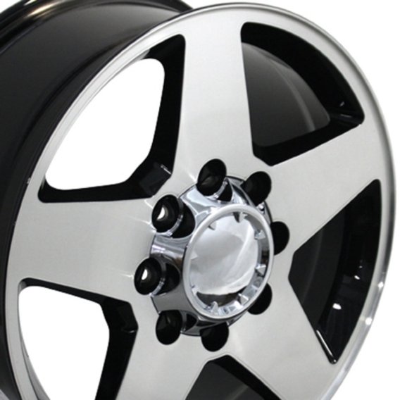 20" Replica Wheel CV91A 8 Lug Fits Rim 20x8.5 Machined Wheel