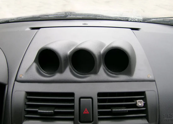 2003-2008 Mazda3 Dash Gauge Pod Mount - Triple Gauge