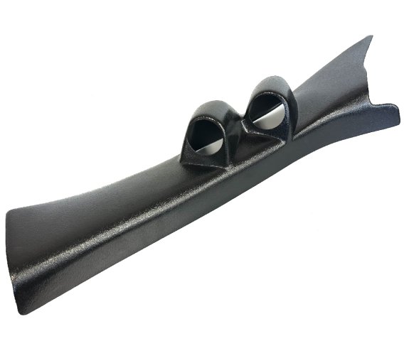2011-2019 Jeep Grand Cherokee SRT Pillar Gauge Pod - Fits 2 1/16" Gauges - Double Pod