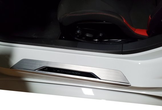 2020-2025 C8 Corvette Lamin-X Clear Door Sill Plate Protection