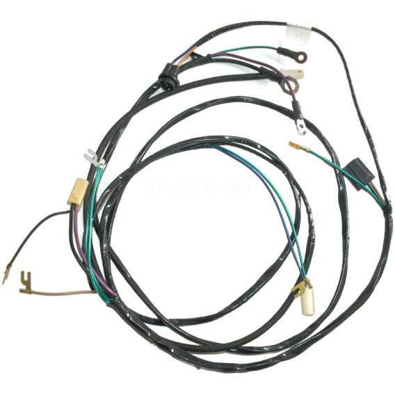 1955-1957 Chevrolet Fullsize Lectric Limited Engine Harness for Manual Transmission with Fuel Inj...
