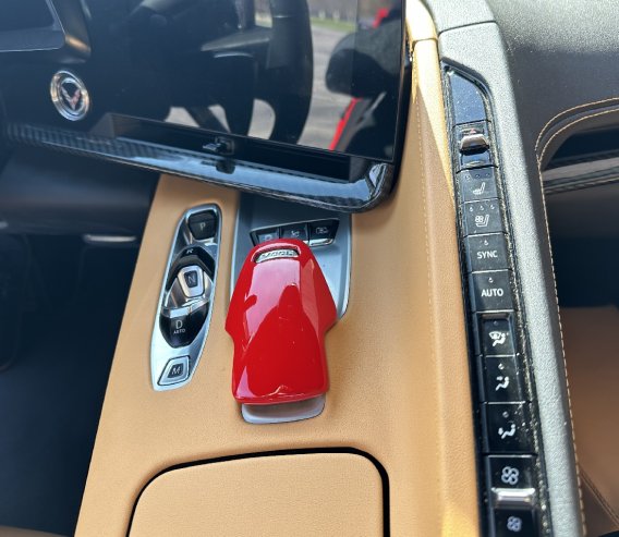 2020-2025 Corvette C8 Billet Painted Ride Mode Control Selector Overlay