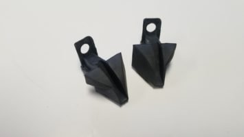 1966-1967 Dodge B-Body Charger GTX Coronet Satellite Belvedere Vans Auto Vent Window Stop Bumper ...