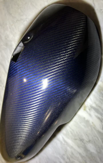 2025-2025 Corvette C8 Z06 Blue Carbon Fiber LT6 Engine Intake Manifold Cover