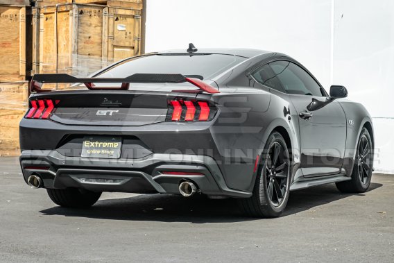 2024 Mustang Carbon Fiber GT Performance Wing Rear Gurney Flap Spoiler