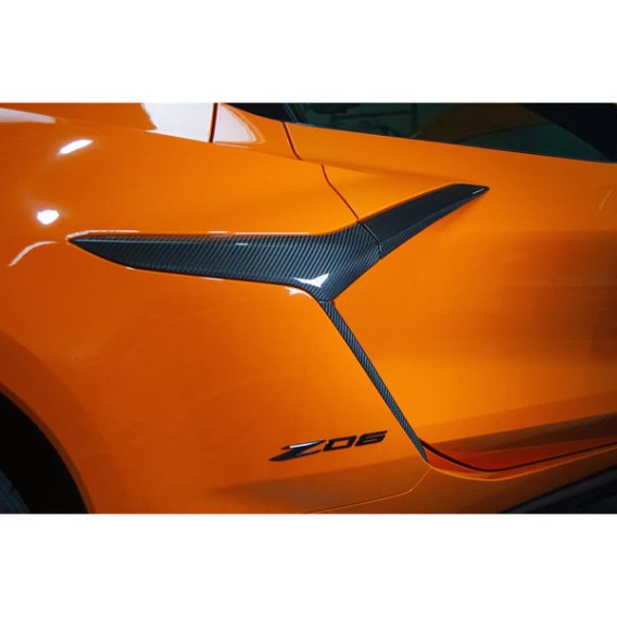 2024-2025 C8 Z06 Corvette APR Carbon Fiber Door and Quarter Panel Trims Package