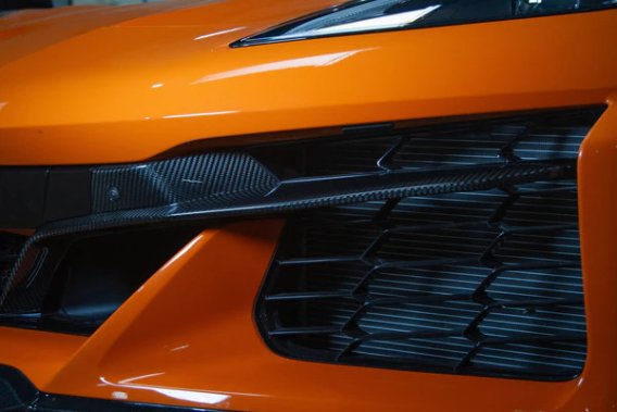 2024-2025 C8 Z06 Corvette APR Carbon Fiber Front Bumper Grill Inserts