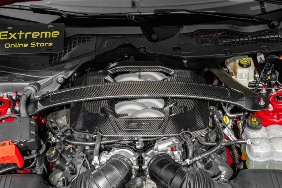 2024-2025 Mustang Ford GT Dark Horse Carbon Fiber 5.0L Tower Bar