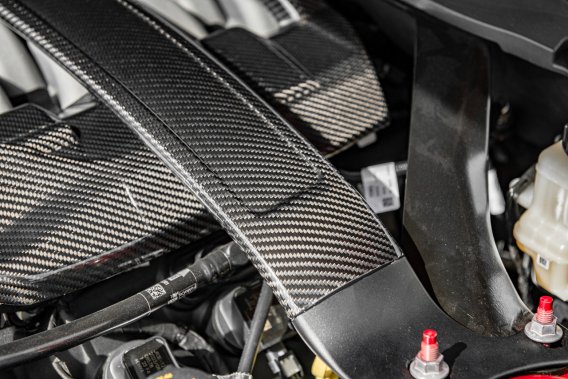 2024-2025 Mustang Ford GT Dark Horse Carbon Fiber 5.0L Tower Bar