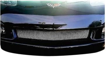 2005-2013 C6 Corvette Front Grille Insert Screen - Base Model - Aluminum