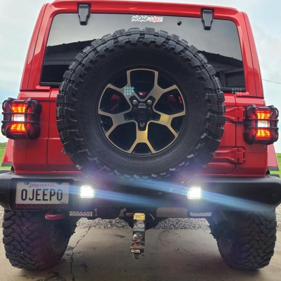 ORACLE Lighting Rear Bumper LED Reverse Lights for Jeep Wrangler JL