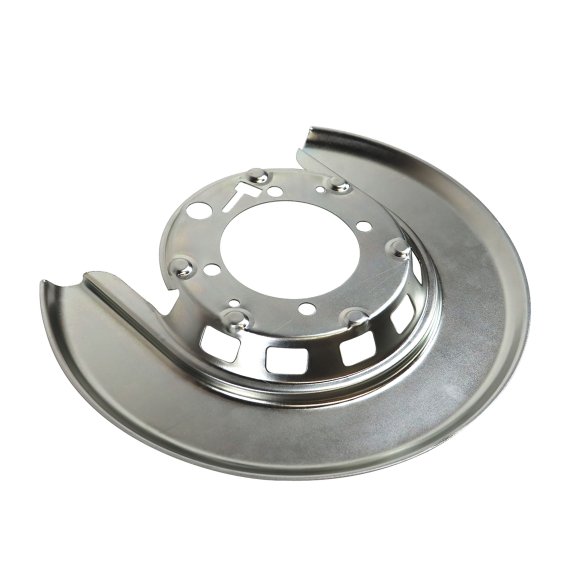 1965-1975 C2 C3 Corvette Rear Brake Dust Backing Plate Shield Silver LH