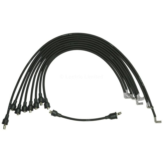 1950-1953 Pontiac Fullsize/Grand Prix Spark Plug Wire Set by Lectric Limited 8 Cyl All