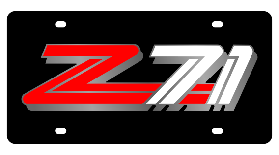 1999 Chevrolet Z71 Eurosport Daytona Custom Acrylic License Plate
