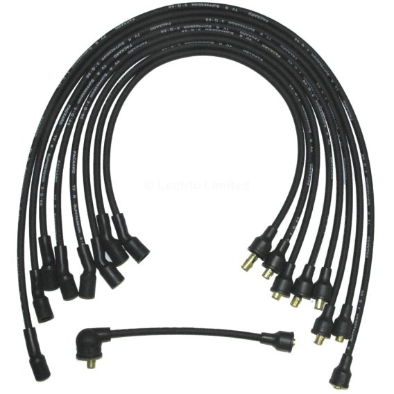1967 Pontiac Firebird/Trans Am Lectric Limited Spark Plug Wire Set A/C Reproduction