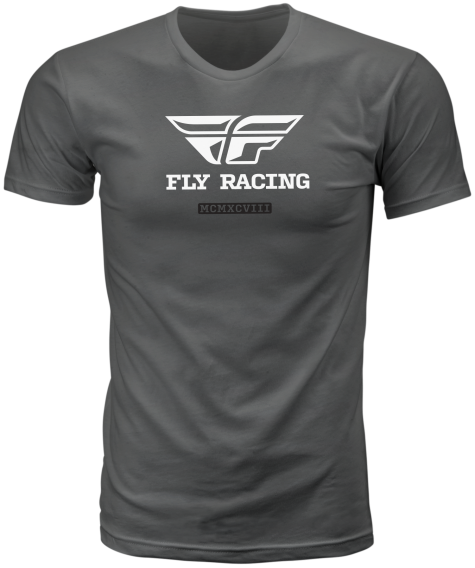 Fly Racing 352-0136S Fly Evolution Tee Asphalt Sm