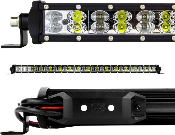 XK Glow 50-Inch RGBW LED Light Bar - Multi-Color Off-Road Work & Hunting Light with Bluetooth Con...