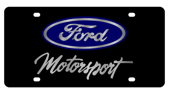 Ford Motorsport Acrylic License Plate