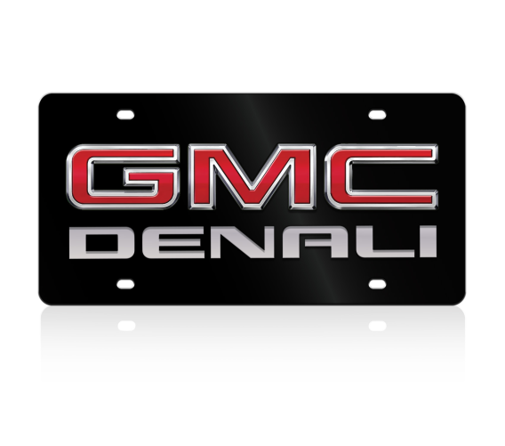 GMC Denali Acrylic License Plate